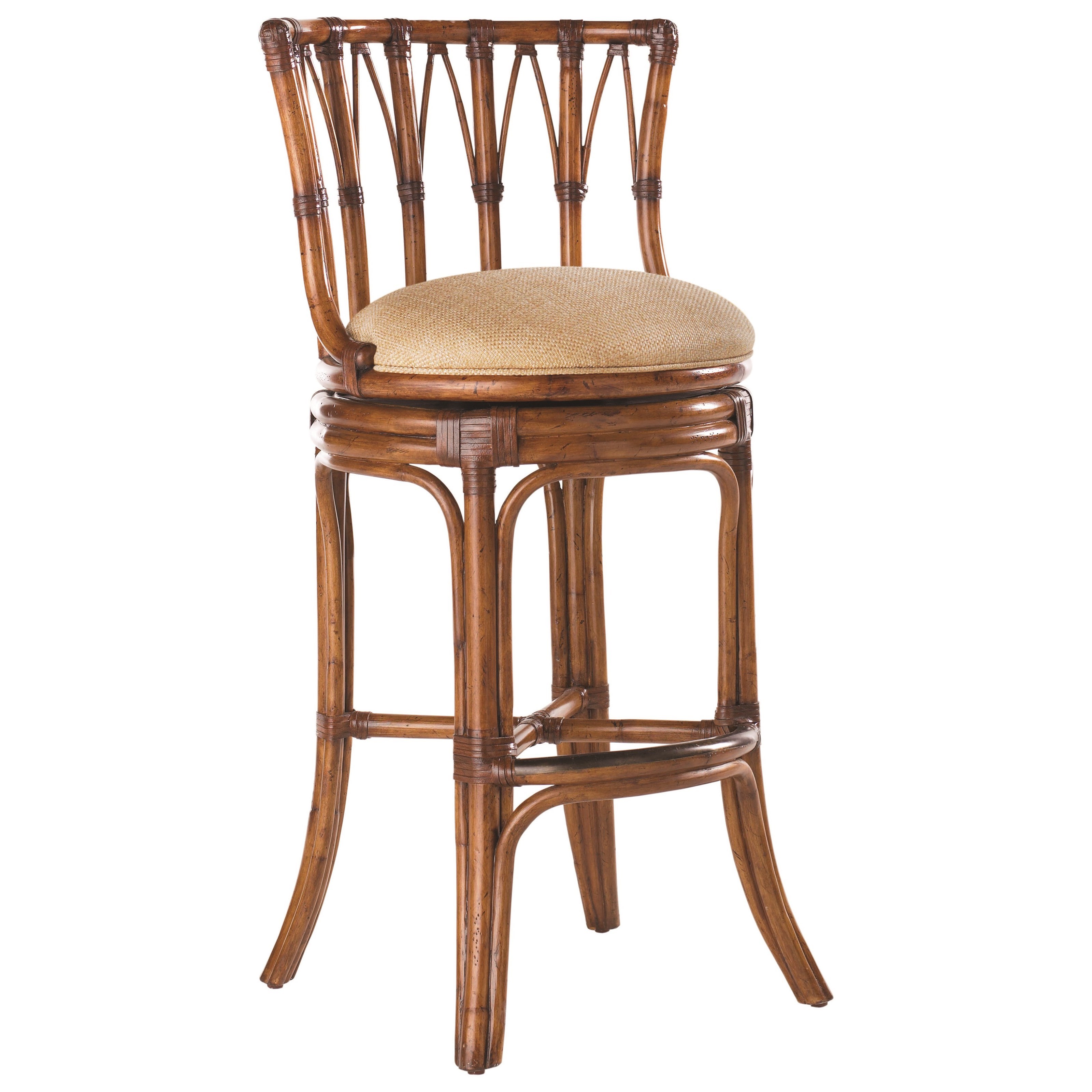 Coastal swivel sales counter stools